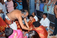Srinivasa Kalyanam Movie Team Visits Dwaraka Tirumala